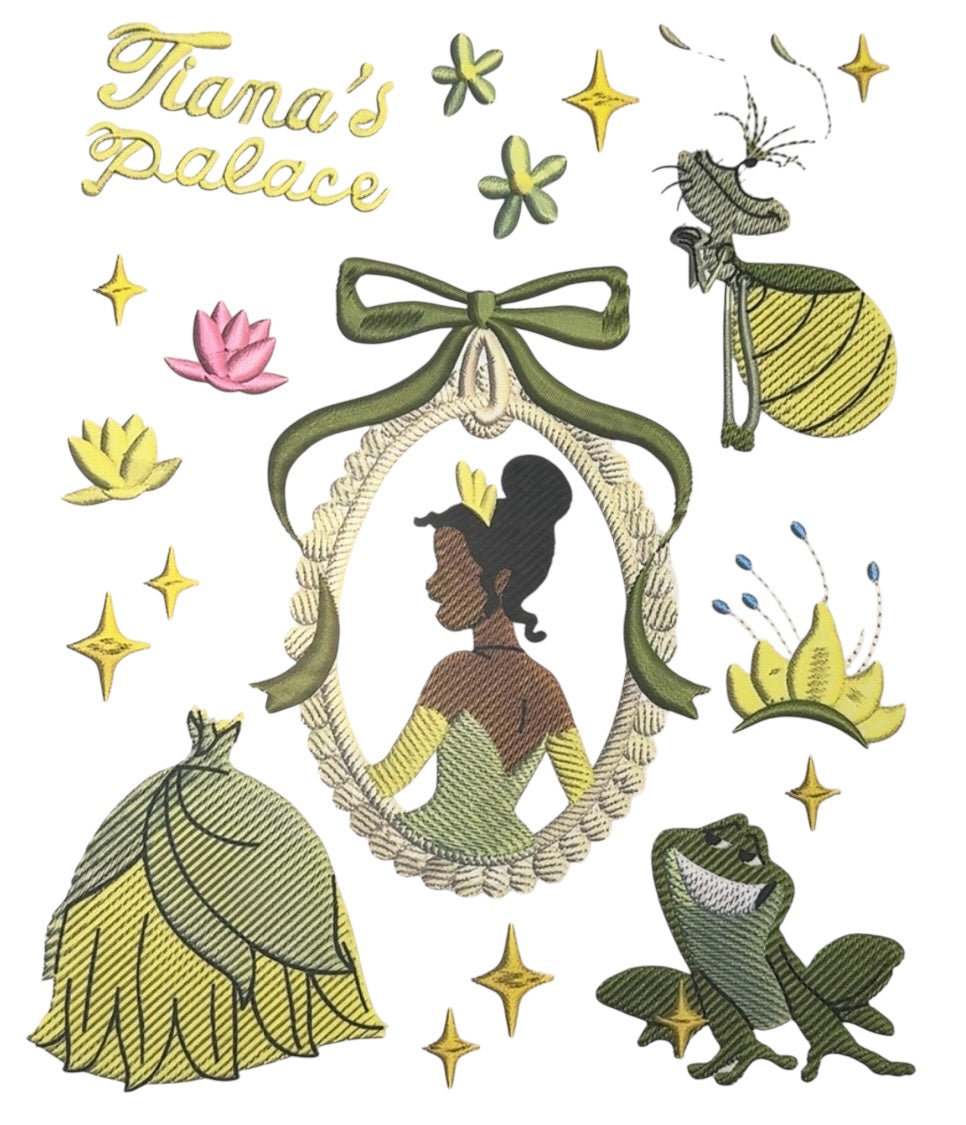 Princess & The Frog Adult DTF Transfer