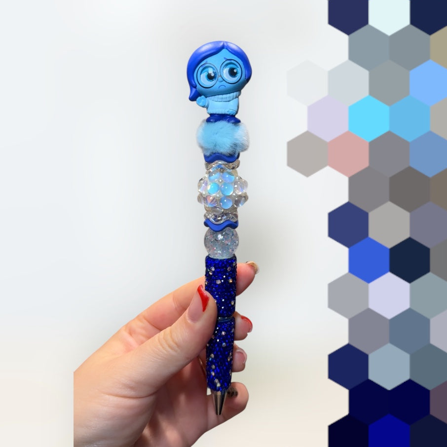 Sadness Inside Out Full Bling Pen