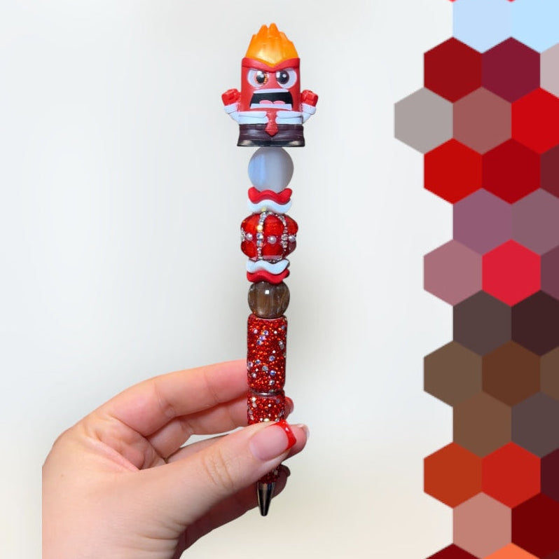 Anger Inside Out Full Bling Pen