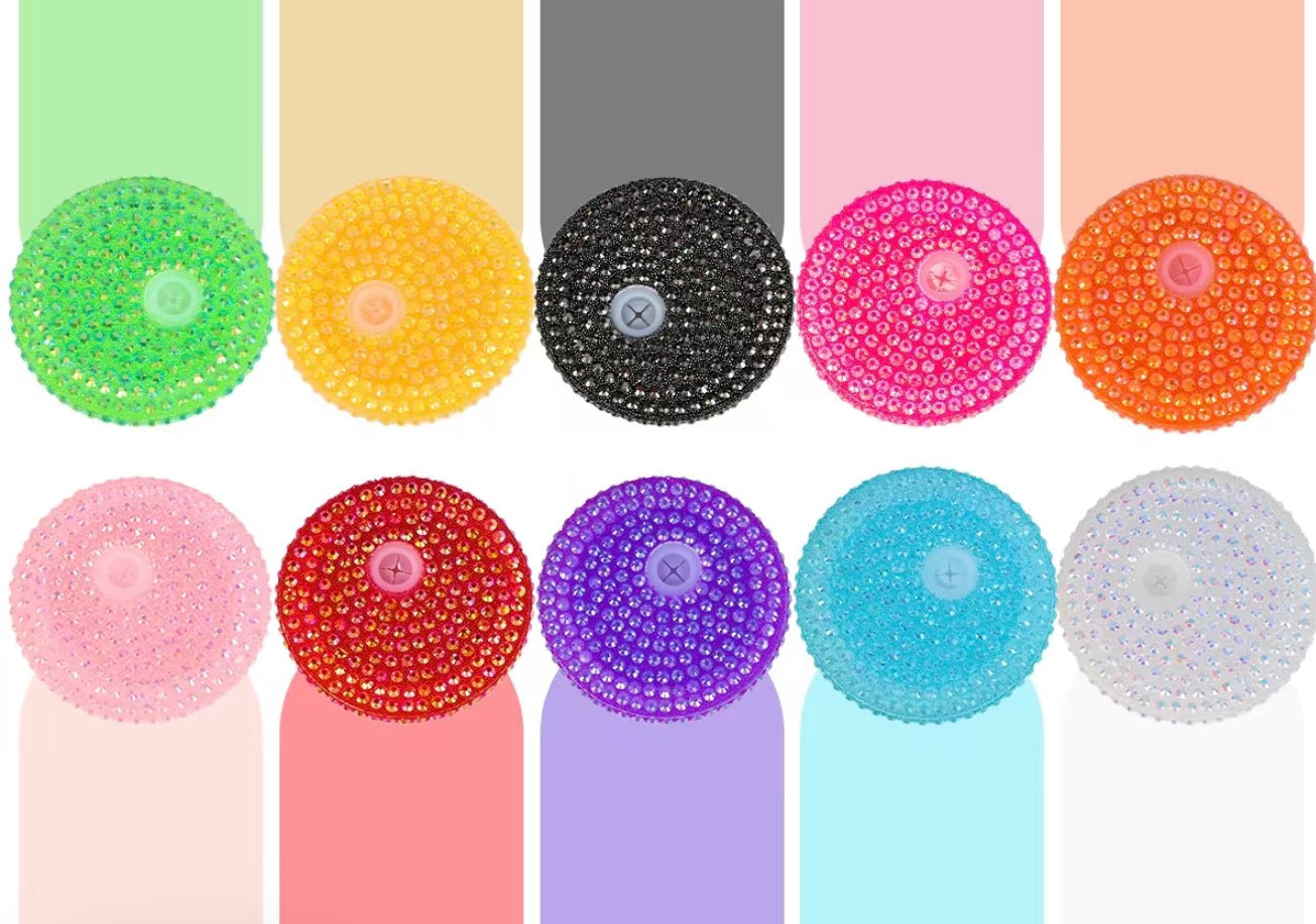 Rhinestone Lids