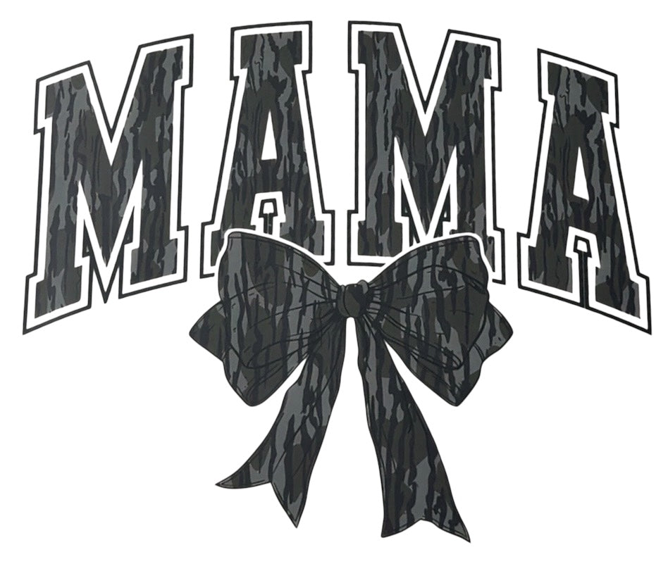 Camo Mama Adult DTF Transfer