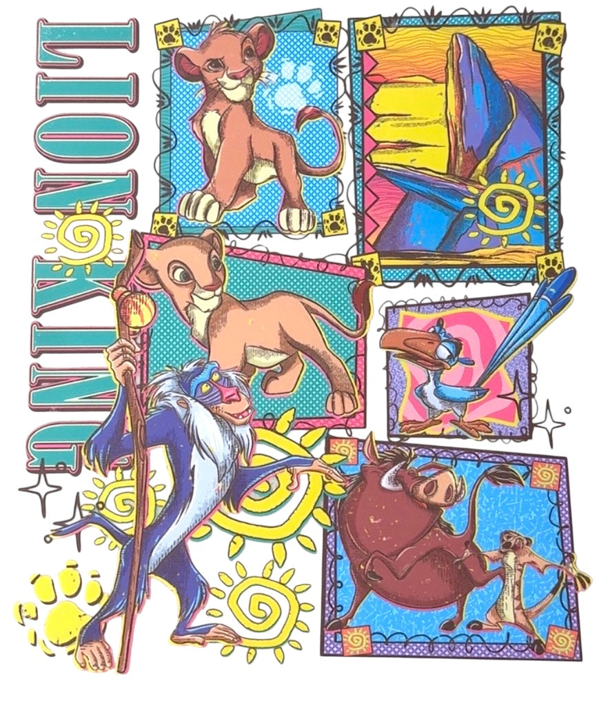 Lion King Adult DTF Transfer