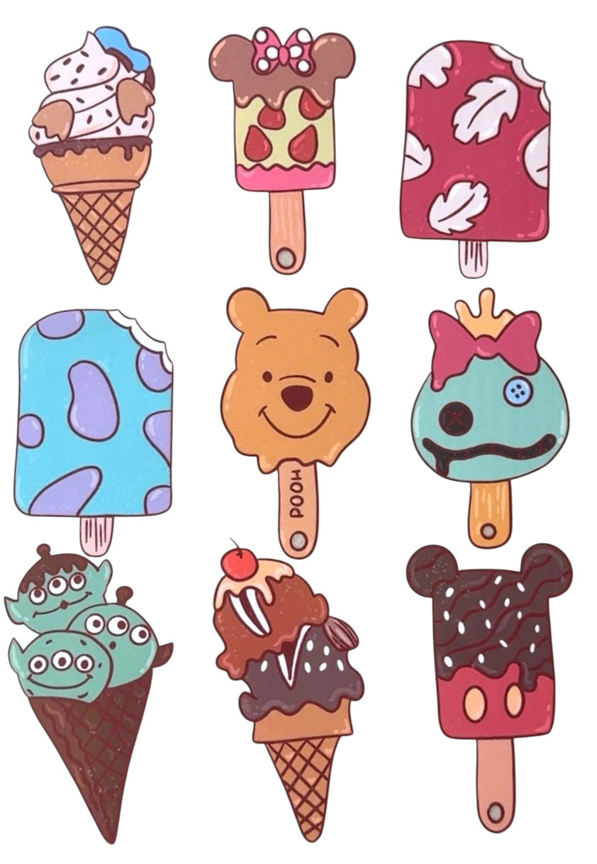 Snack Characters Adult DTF Transfer